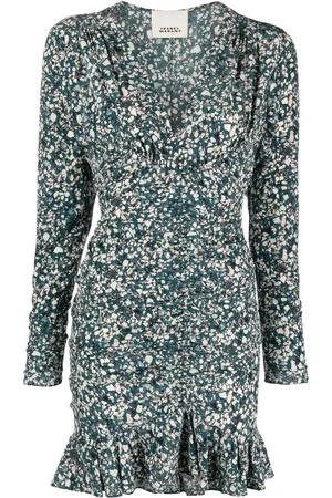 Isabel Marant Robe courte Lara à fleurs