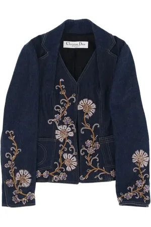 Dior Veste à fleurs brodées (années 2010)