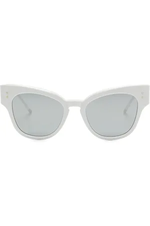 Thom Browne Lunettes de soleil à monture papillon