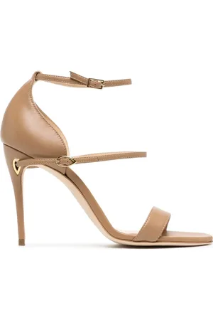 Jennifer Chamandi Sandales Rolando 105 mm en cuir