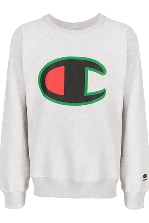 DENIM TEARS X Champion sweat à logo imprimé