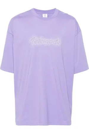 Vetements T-shirt en coton à détails de clous