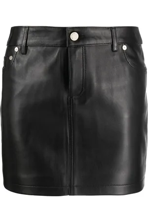 Mainless Minijupe en cuir
