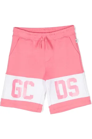 GCDS Short en coton à logo imprimé