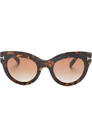 Tom Ford Lunettes de soleil Lucilla à monture papillon
