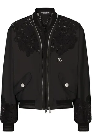 Dolce & Gabbana Veste bomber à patch logo