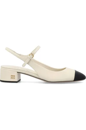 Miu Miu Escarpins à bride arrière 35 mm