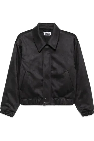 Izzue Veste bomber à coupe crop