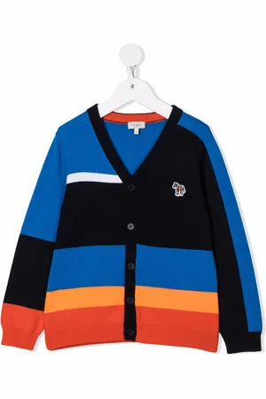 Paul Smith Cardigan Big-Pony à design à empiècements