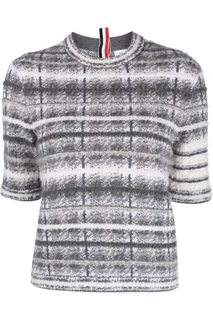 Thom Browne T-shirt à motif tartan