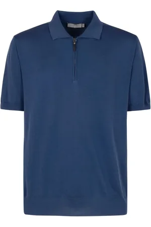 CANALI Polo à col zippé