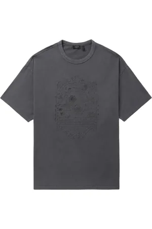 FIVE CM T-shirt en coton à broderies