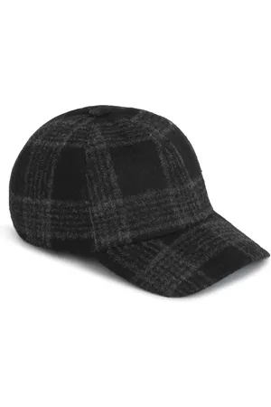 FEDELI Casquette texturée à carreaux