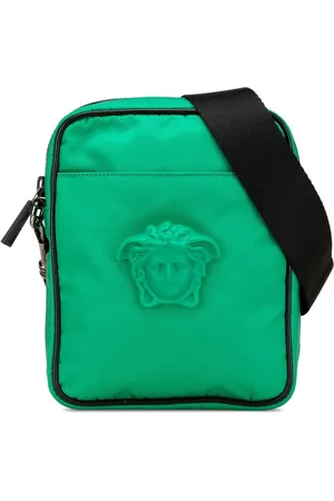 VERSACE Sac à bandoulière Palazzo en nylon à motif Medusa (2010-2024)