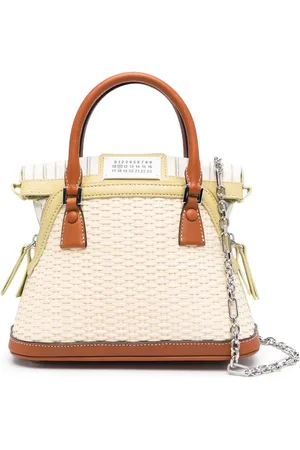 Maison Margiela Sac cabas 5AC Classique en raphia
