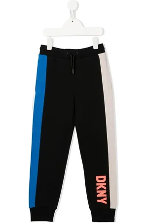 DKNY Pantalon de jogging fuselé à logo imprimé