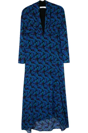 IRO Robe longue Nollie à fronces