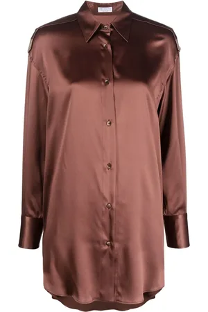 Brunello Cucinelli Chemise à ornements métalliques