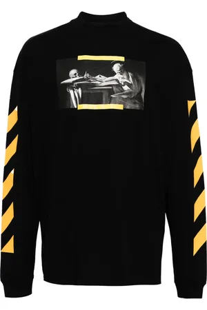 OFF-WHITE Sweat en coton à imprimé Caravaggio