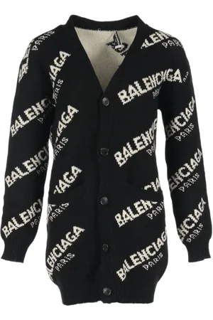 Balenciaga Cardigan à motif monogrammé (années 2000)