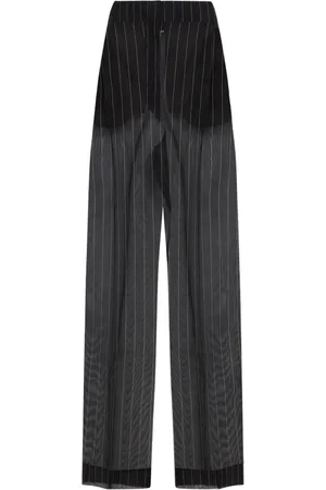 Khaite Pantalon à design translucide