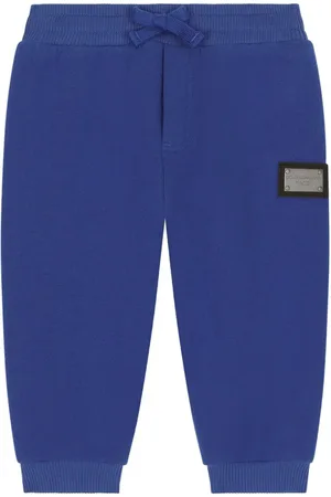 Dolce & Gabbana Pantalon de jogging à plaque logo