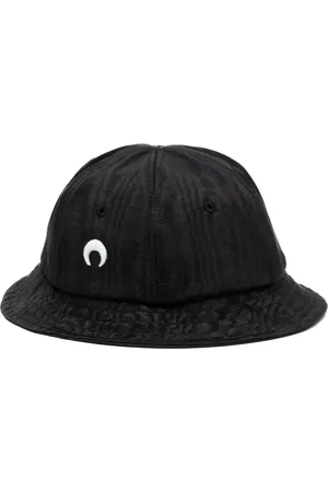 Marine Serre Bob à logo brodé