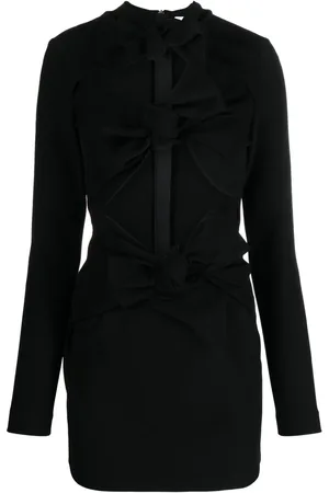 Msgm Robe courte à détail de nœud