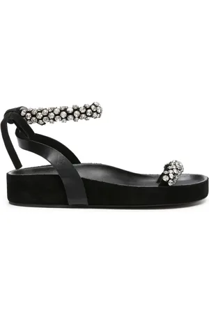 Isabel Marant Sandales Mellan à ornements en cristal