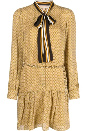 Michael Kors Robe mi-longue ceinturée