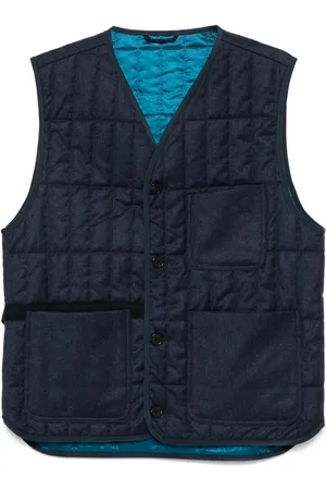 Paul Smith Gilet matelassé en flanelle