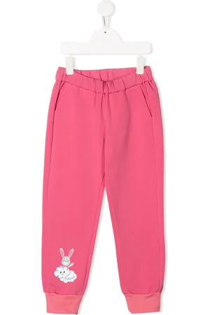Simonetta Pantalon de jogging à lapin imprimé