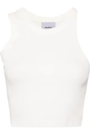 Halfboy Débardeur en coton à logo brodé