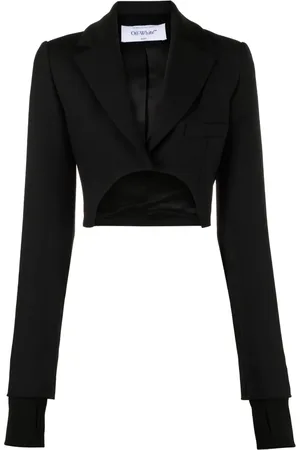 OFF-WHITE Blazer à ourlet plus long au dos