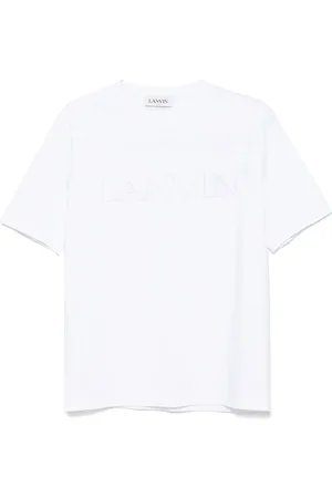 Lanvin T-shirt à logo brodé