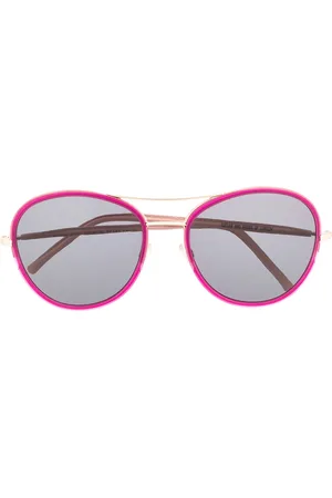 CUTLER & GROSS Lunettes de soleil M1034 à monture ronde