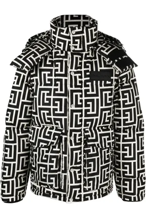 Balmain Doudoune à motif monogrammé