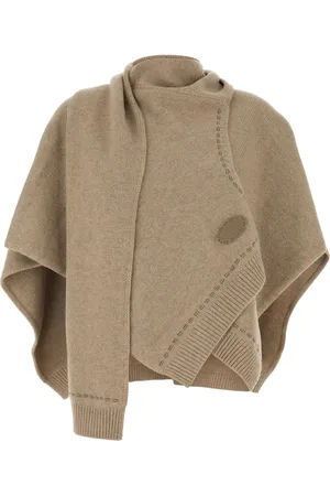 Fendi Poncho en cachemire