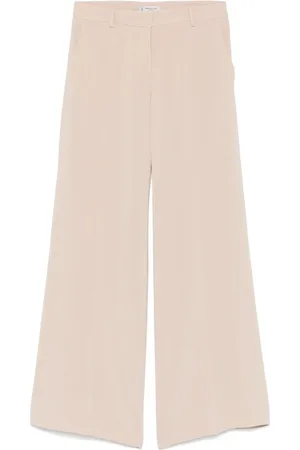 ALBERTO BIANI Pantalon palazzo en crêpe
