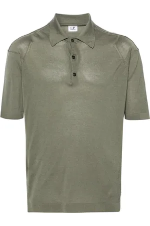 C.P. Company Polo en maille fine à manches courtes
