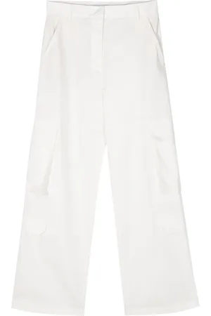 Manuel Ritz Pantalon cargo à taille haute