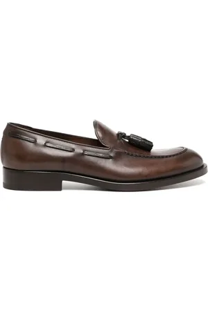 Fratelli Rossetti Mocassins en cuir à bout en amande