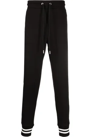 Moncler Pantalon de jogging fuselé à patch logo