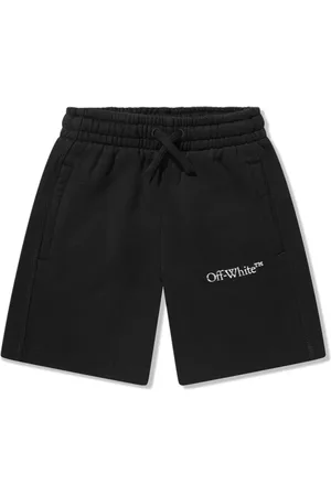 OFF-WHITE Short en coton à logo imprimé
