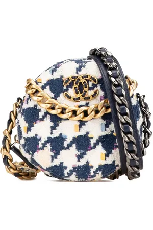 CHANEL Pochette Round 19 à bride en chaîne (2020)