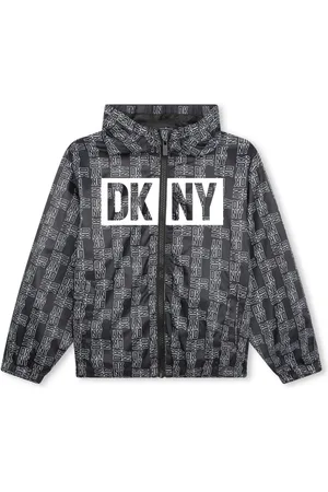 DKNY Veste à logo imprimé