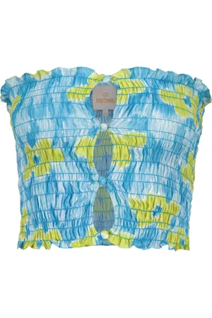 AMY CROOKES Bustier crop