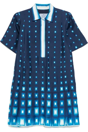 Prada Robe mi-longue imprimée (années 2000)