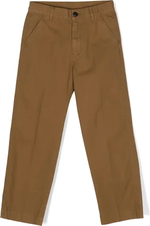 Diesel Pantalon chino à logo brodé