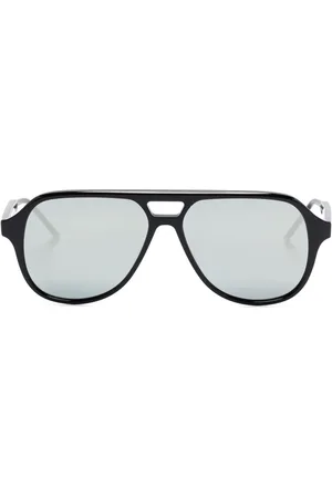 Thom Browne Lunettes de soleil à monture pilote
